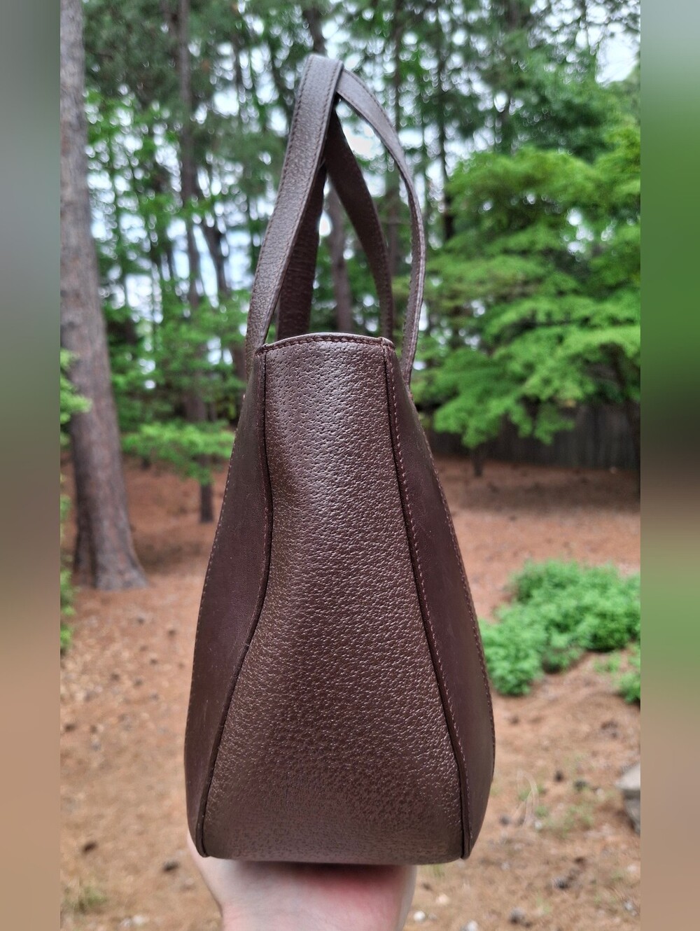 Vintage 1998 Coach Bridle Collection Brown Calfskin Leather Satchel #6707 - Picture 3 of 12